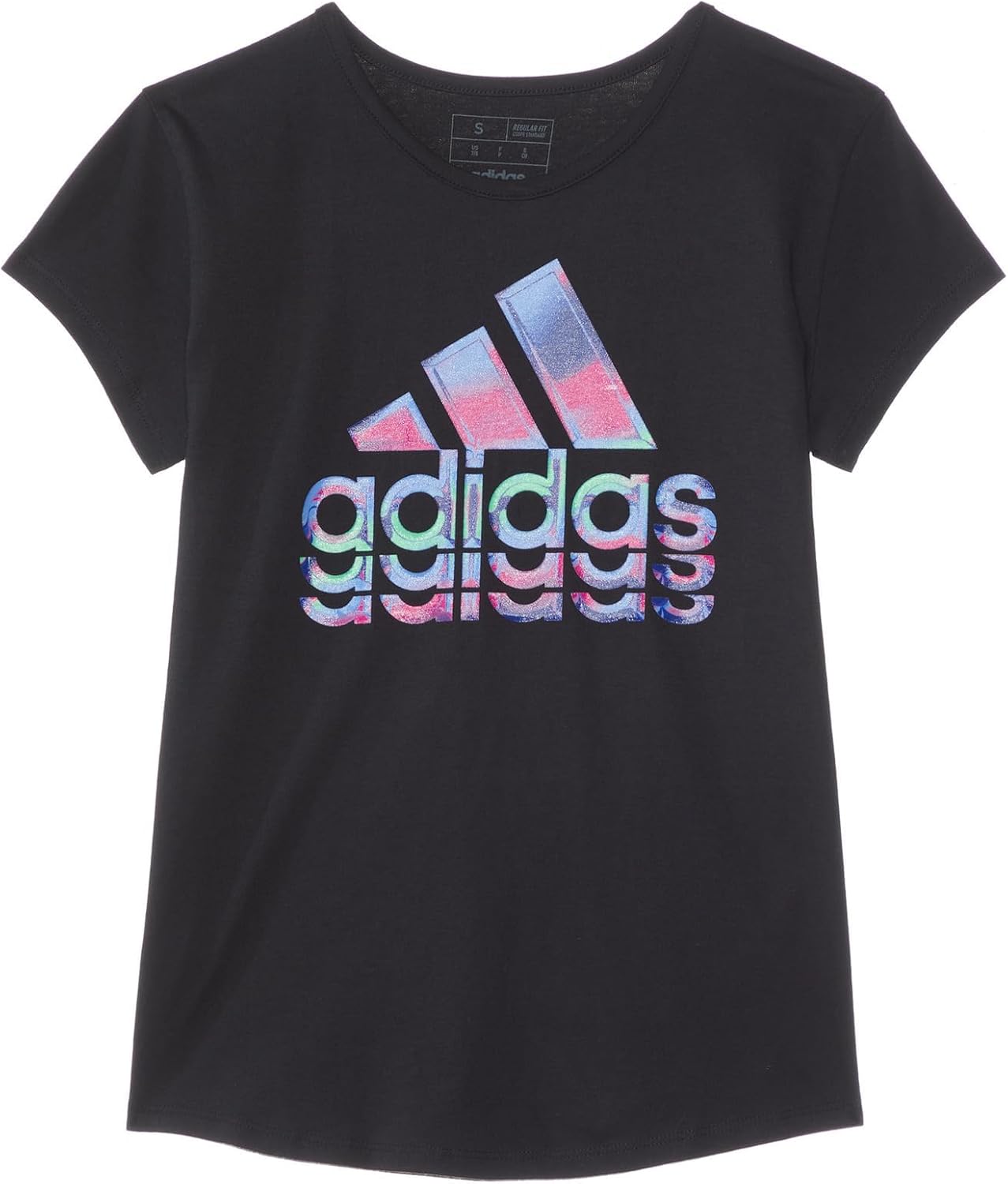 adidas girls' short sleeve cotton essential t shirt top adidas girls' short sleeve cotton essential t shirt top