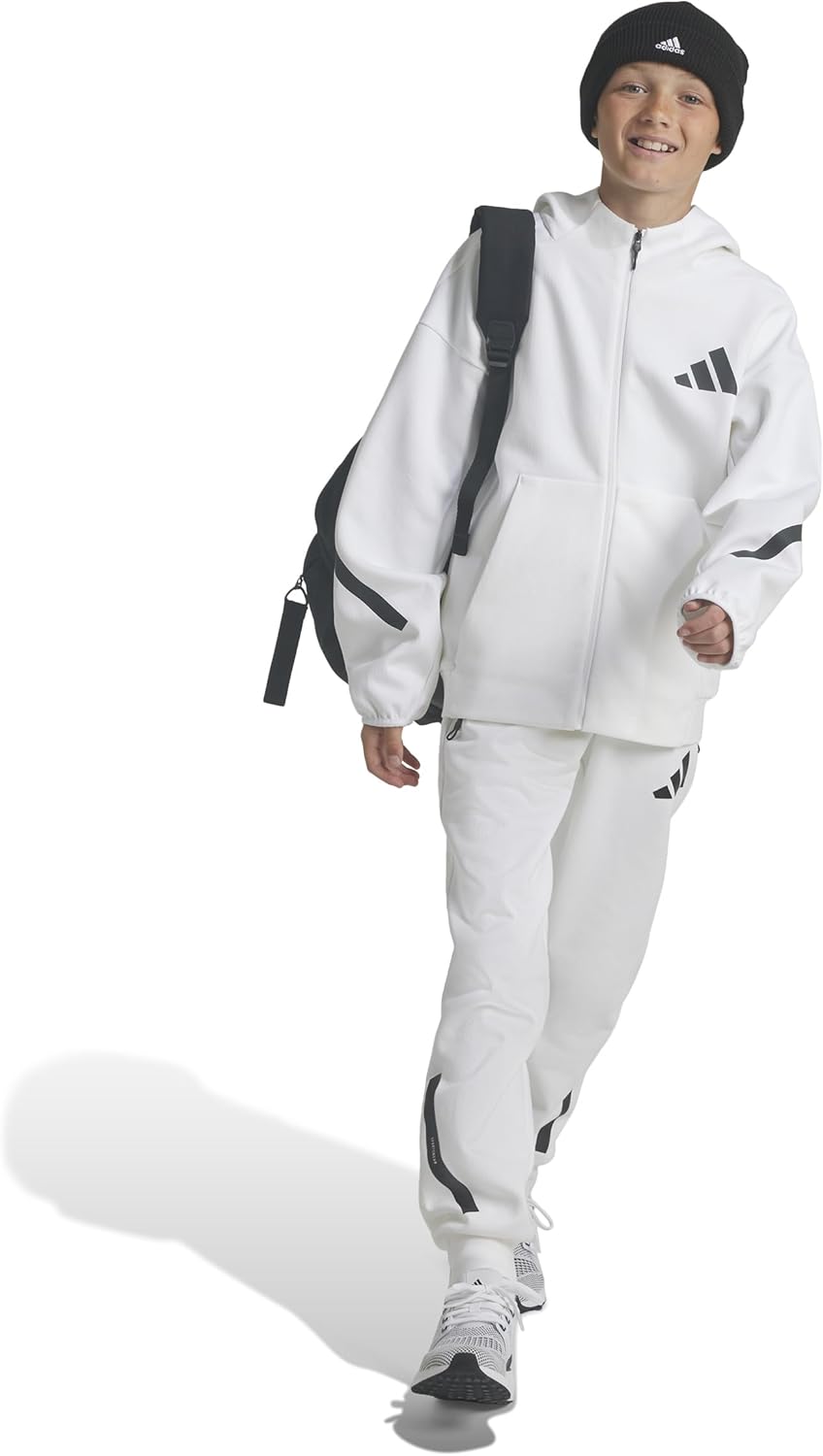 adidas kids' z.n.e. full zip hoodie adidas kids' z.n.e. full zip hoodie