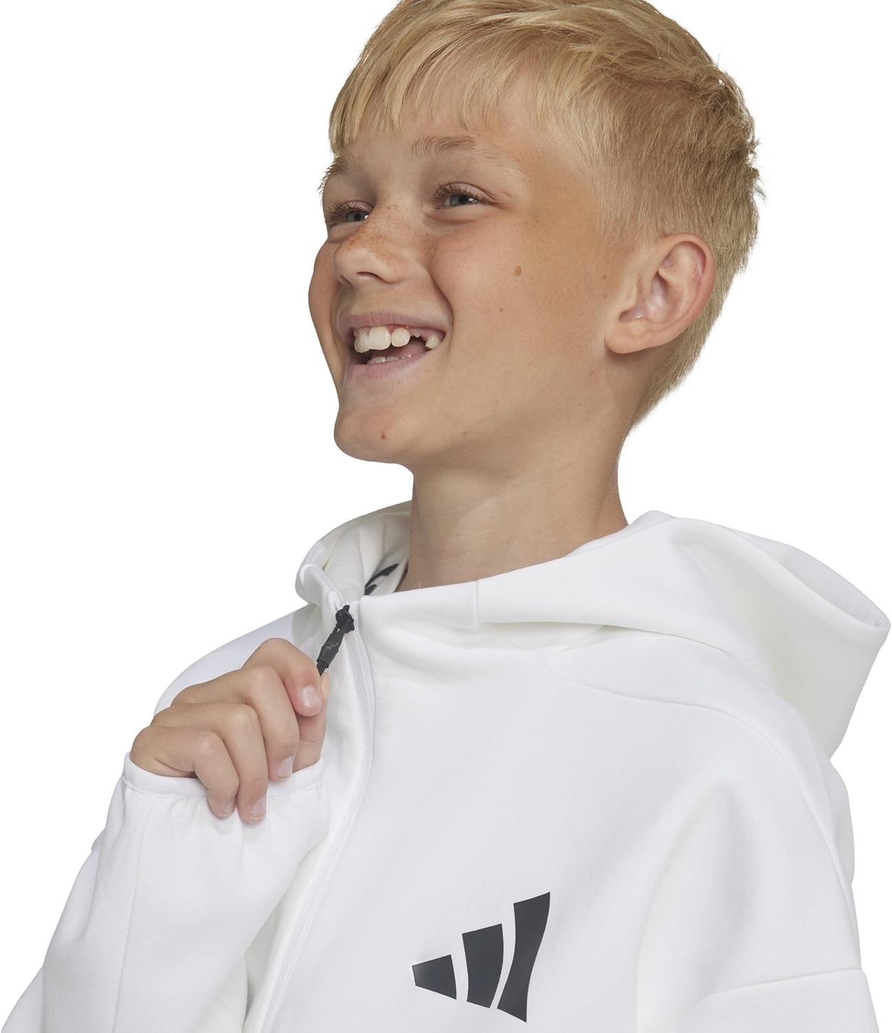 adidas kids' z.n.e. full zip hoodie adidas kids' z.n.e. full zip hoodie
