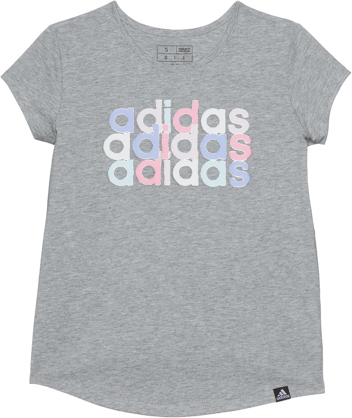 adidas girls' short sleeve cotton essential t shirt top adidas girls' short sleeve cotton essential t shirt top
