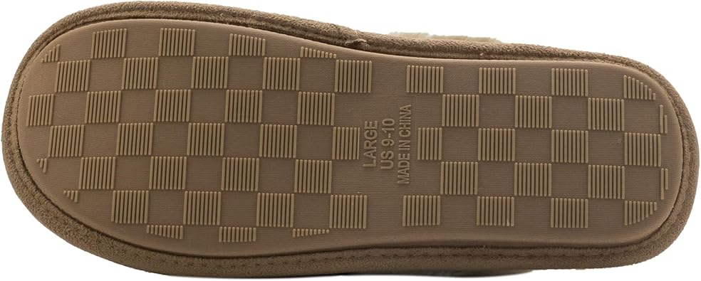 cuddl duds women indoor corduroy foam insole cozy faux fur lining clog slip on slipper house shoes with skid resistant bottom cuddl duds women indoor corduroy foam insole cozy faux fur lining clog slip on slipper house shoes with skid resistant bottom